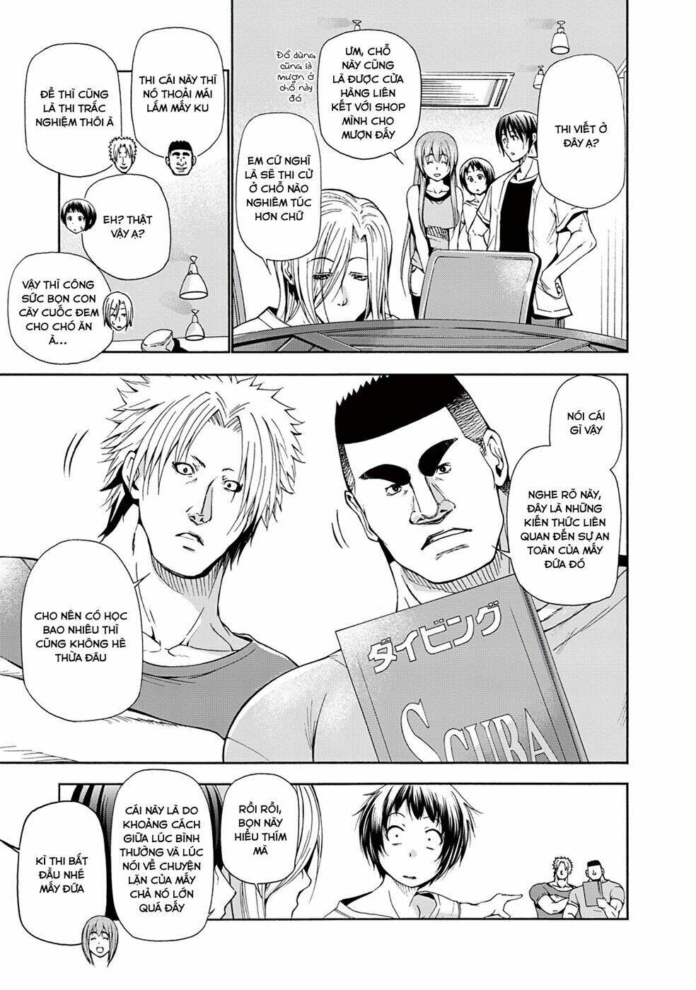 Cô Gái Thích Lặn - Grand blue: Chapter 17