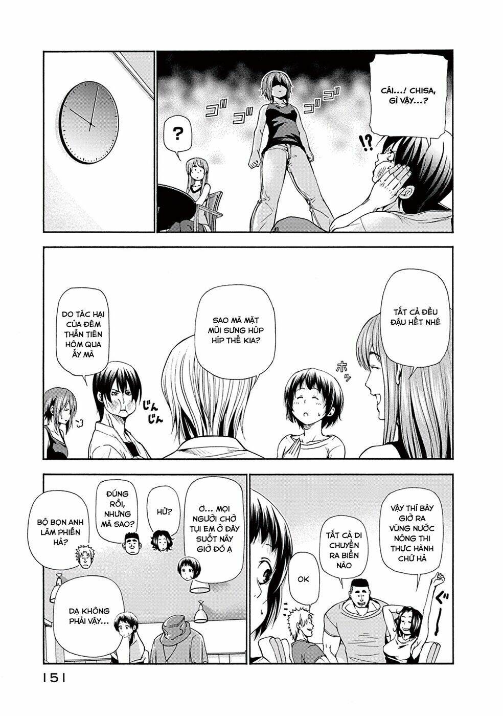 Cô Gái Thích Lặn - Grand blue: Chapter 17