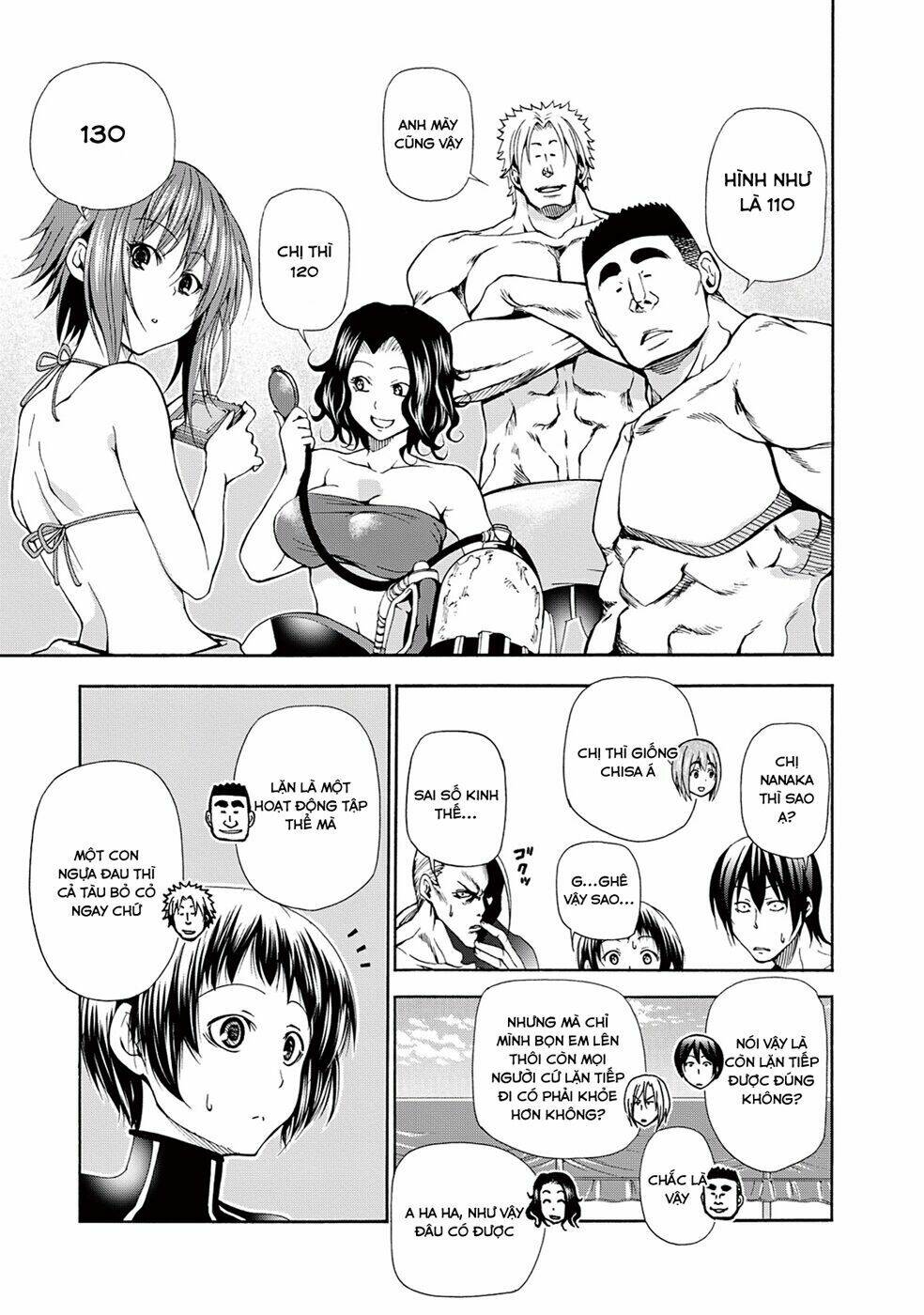 Cô Gái Thích Lặn - Grand blue: Chapter 17