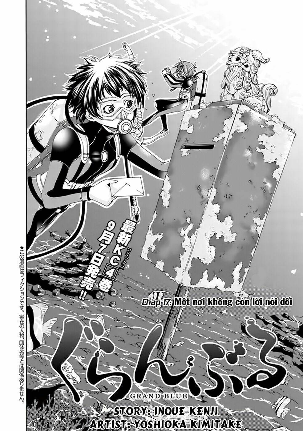 Cô Gái Thích Lặn - Grand blue: Chapter 17