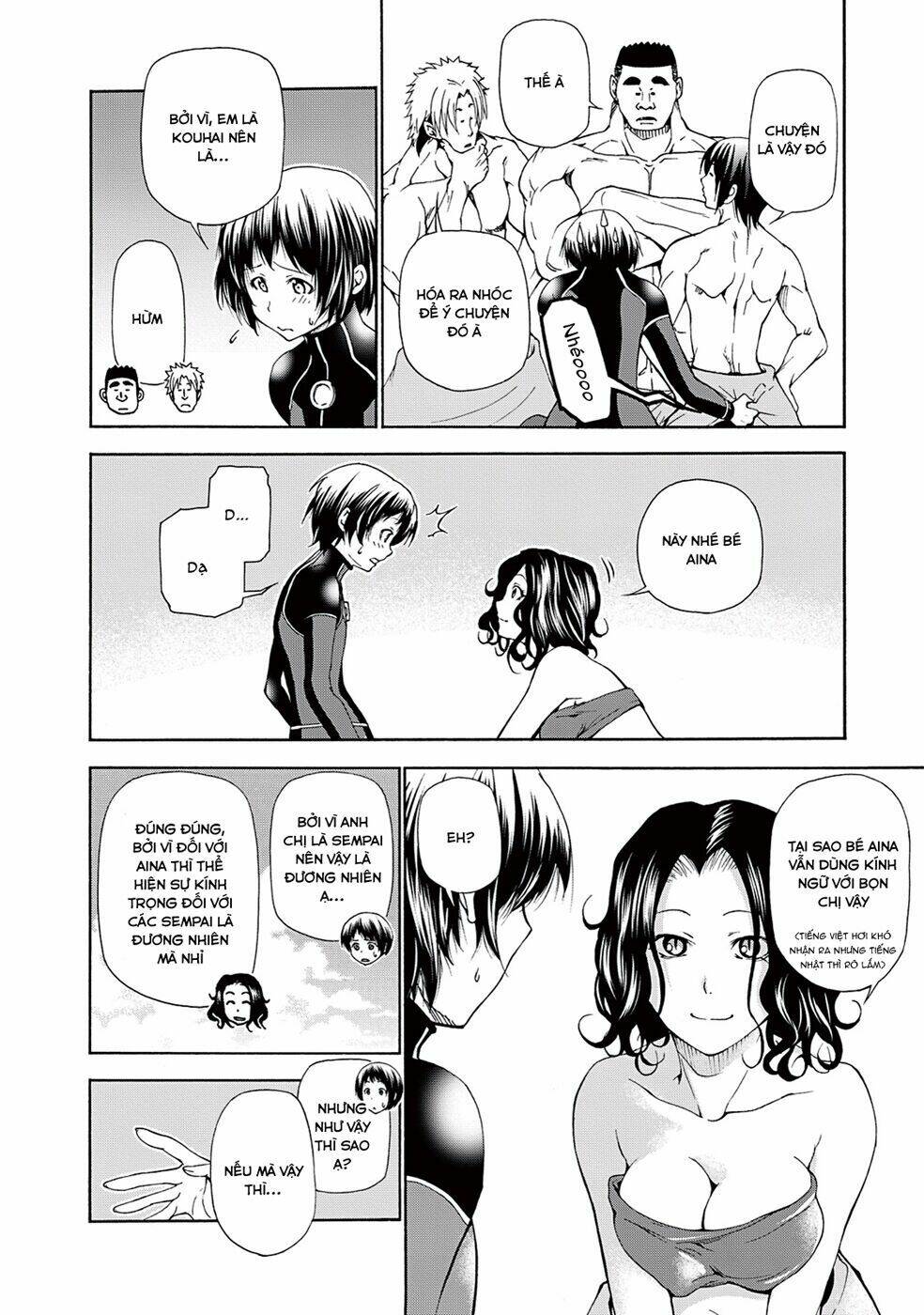 Cô Gái Thích Lặn - Grand blue: Chapter 17