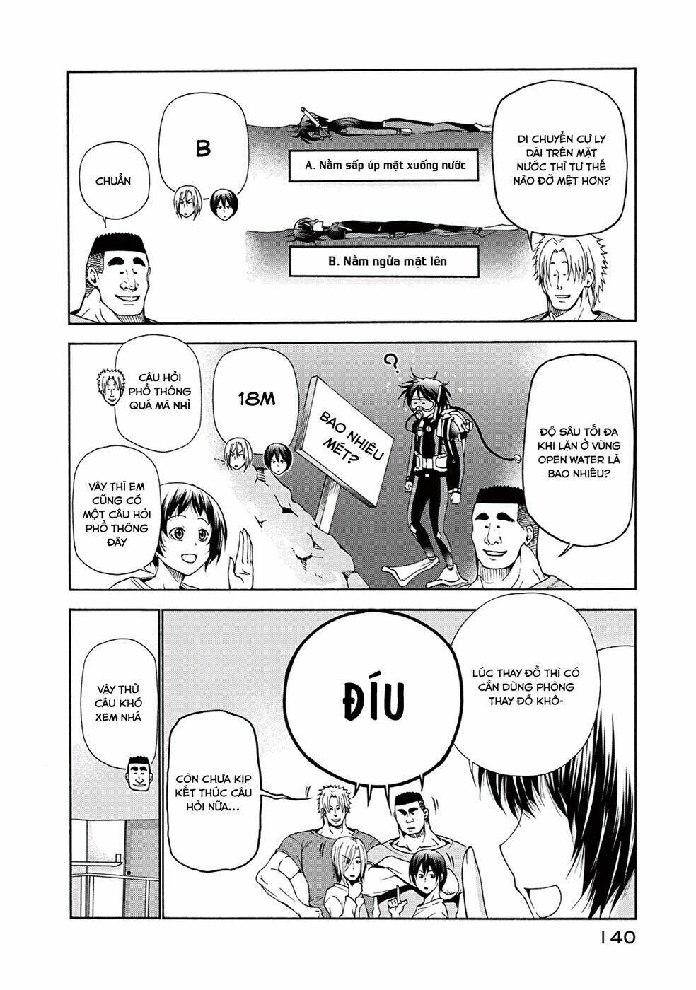 Cô Gái Thích Lặn - Grand blue: Chapter 17