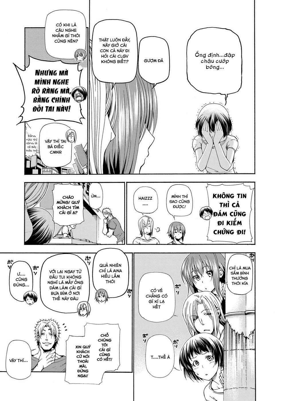 Cô Gái Thích Lặn - Grand blue: Chapter 18