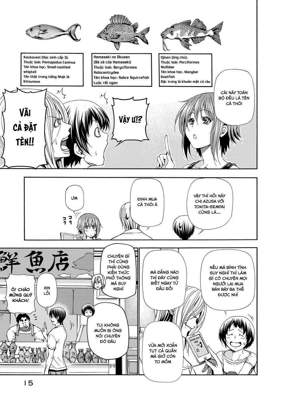 Cô Gái Thích Lặn - Grand blue: Chapter 18