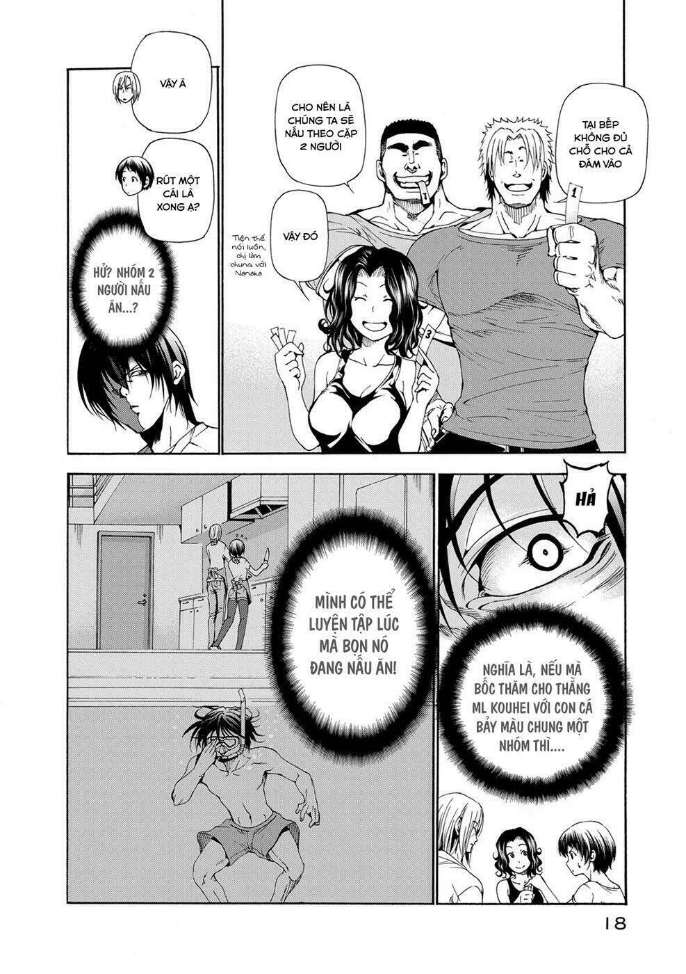 Cô Gái Thích Lặn - Grand blue: Chapter 18