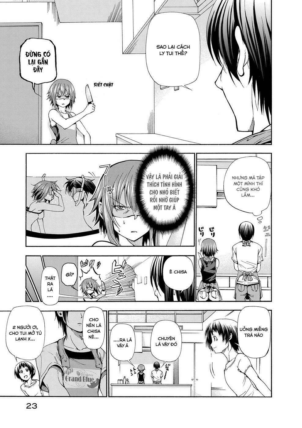 Cô Gái Thích Lặn - Grand blue: Chapter 18