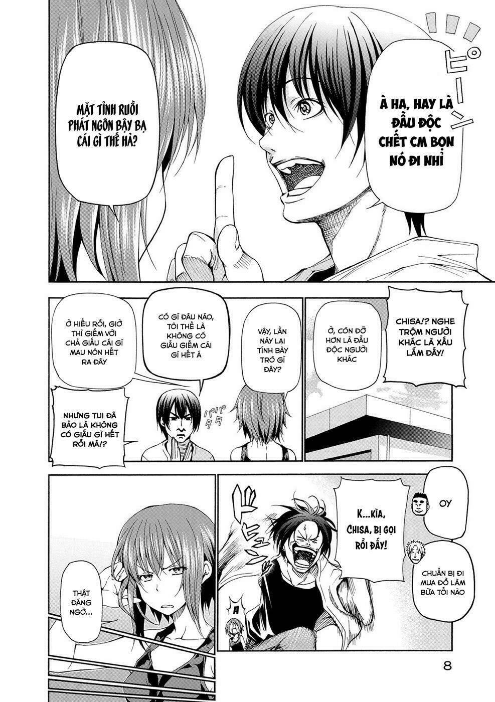 Cô Gái Thích Lặn - Grand blue: Chapter 18