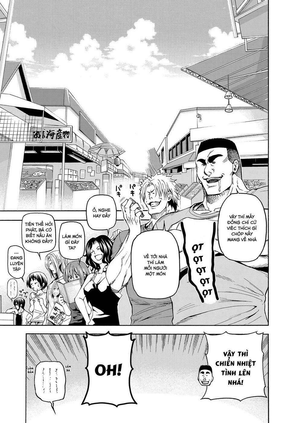 Cô Gái Thích Lặn - Grand blue: Chapter 18