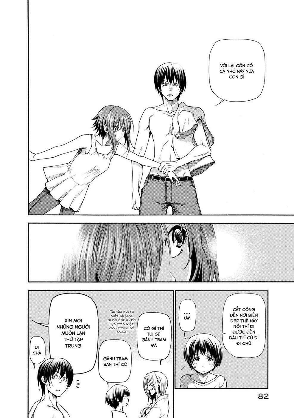 Cô Gái Thích Lặn - Grand blue: Chapter 20