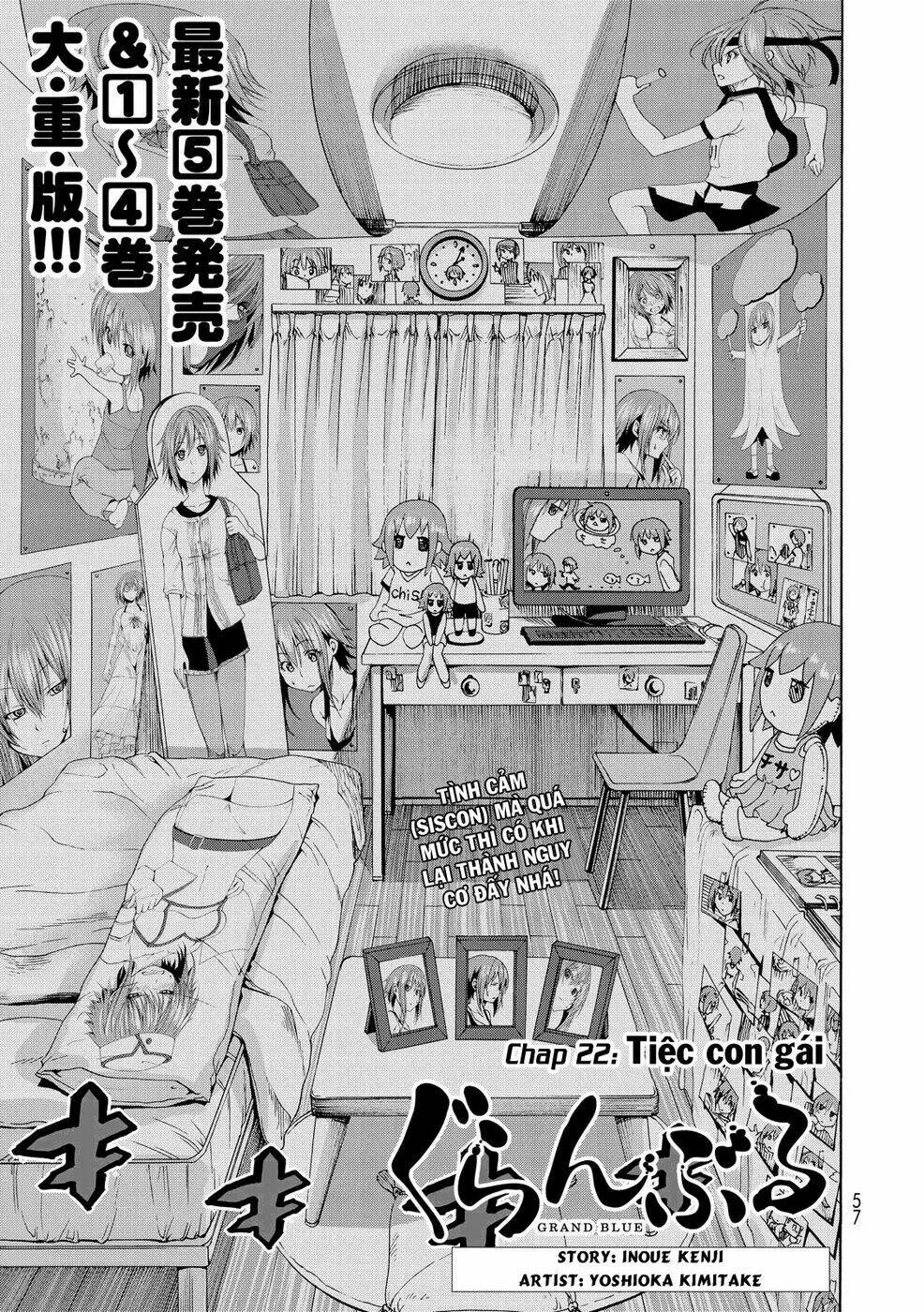 Cô Gái Thích Lặn - Grand blue: Chapter 22