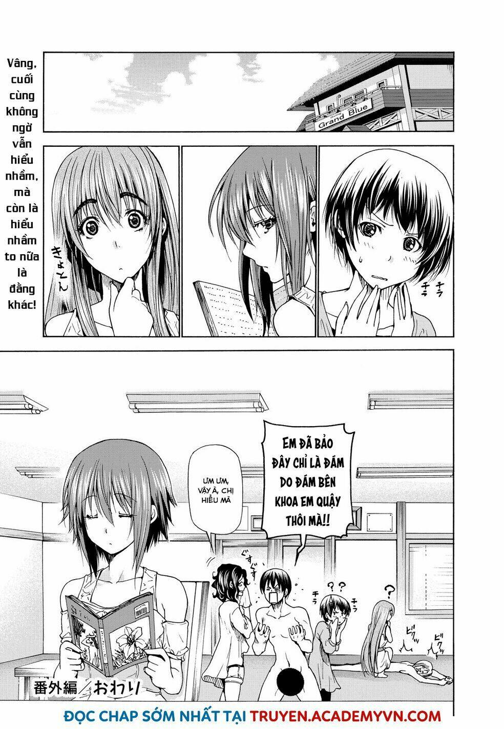 Cô Gái Thích Lặn - Grand blue: Chapter 23.5