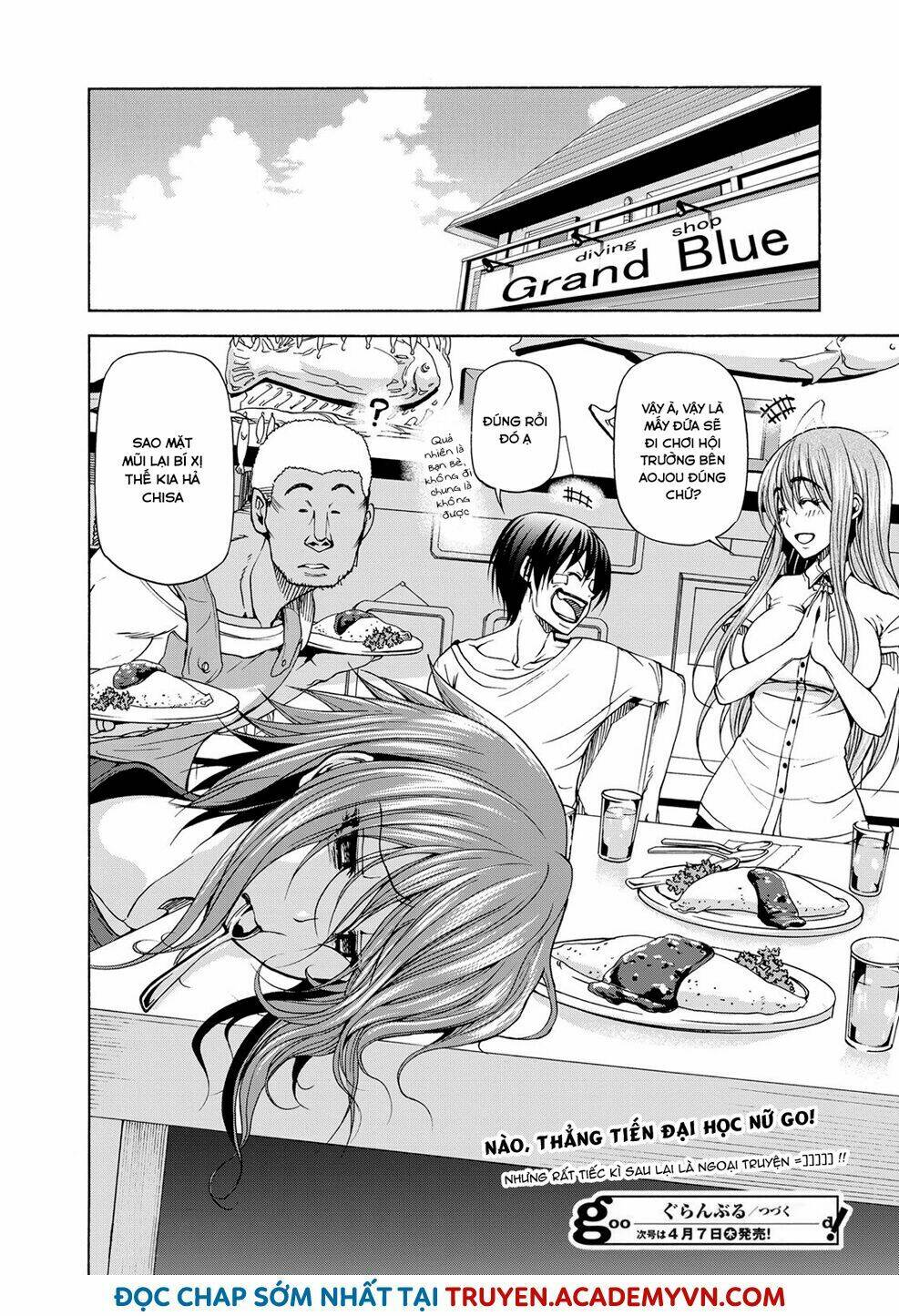 Cô Gái Thích Lặn - Grand blue: Chapter 23