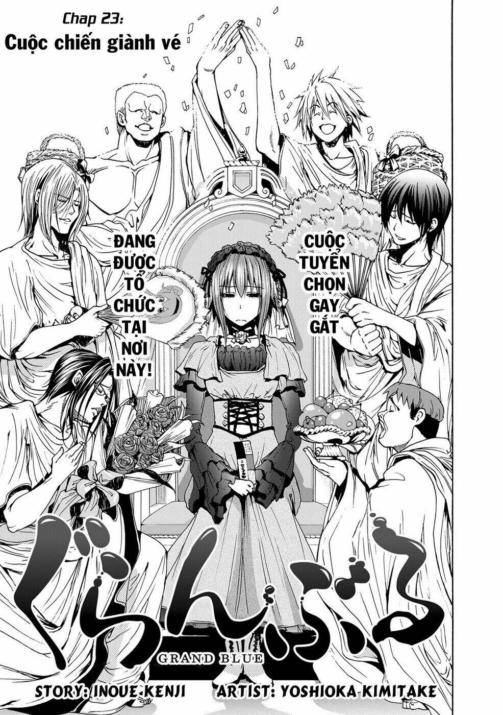 Cô Gái Thích Lặn - Grand blue: Chapter 23