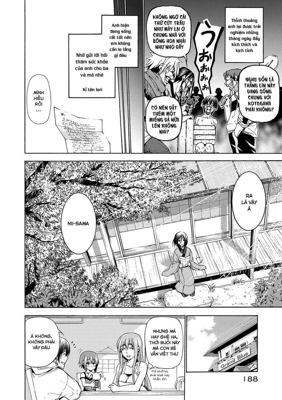 Cô Gái Thích Lặn - Grand blue: Chapter 25.5
