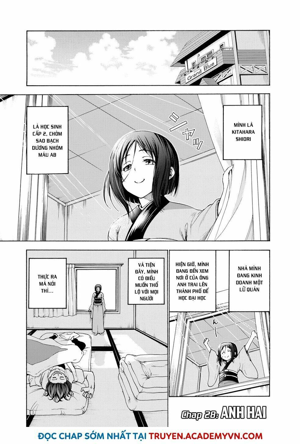 Cô Gái Thích Lặn - Grand blue: Chapter 28