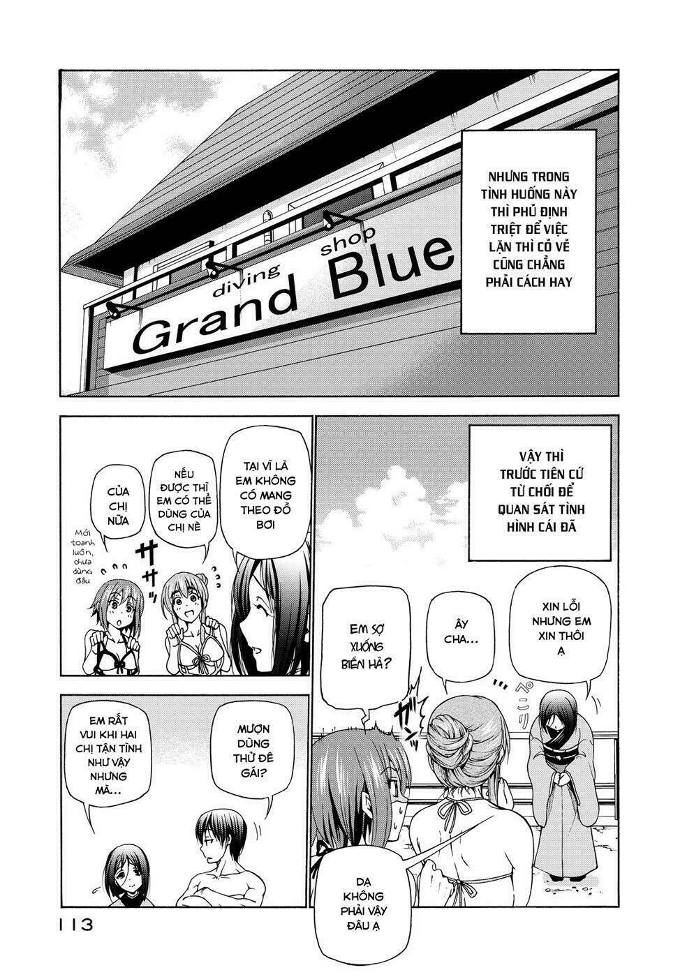 Cô Gái Thích Lặn - Grand blue: Chapter 28