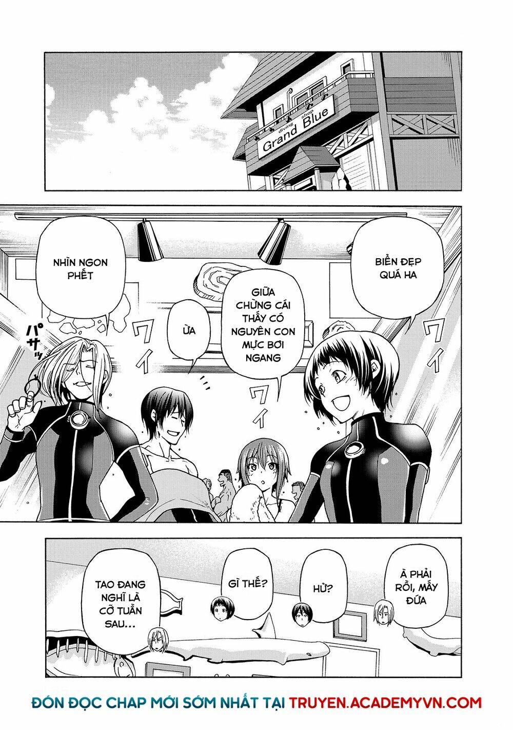 Cô Gái Thích Lặn - Grand blue: Chapter 33