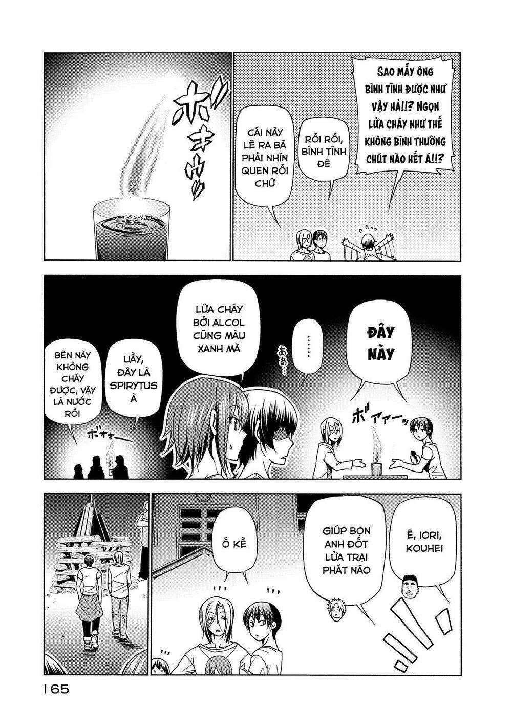 Cô Gái Thích Lặn - Grand blue: Chapter 33