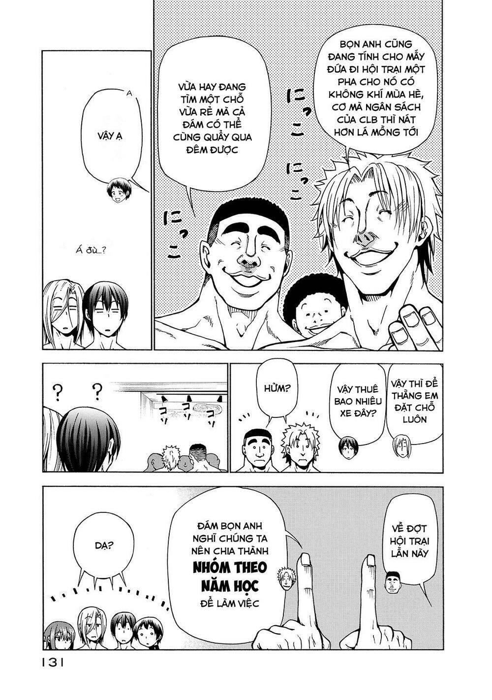 Cô Gái Thích Lặn - Grand blue: Chapter 33