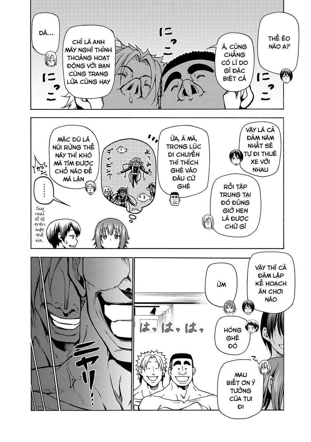 Cô Gái Thích Lặn - Grand blue: Chapter 33