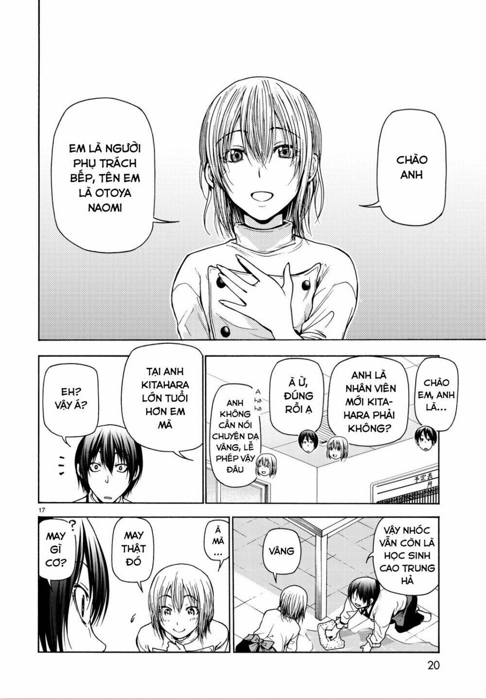Cô Gái Thích Lặn - Grand blue: Chapter 34