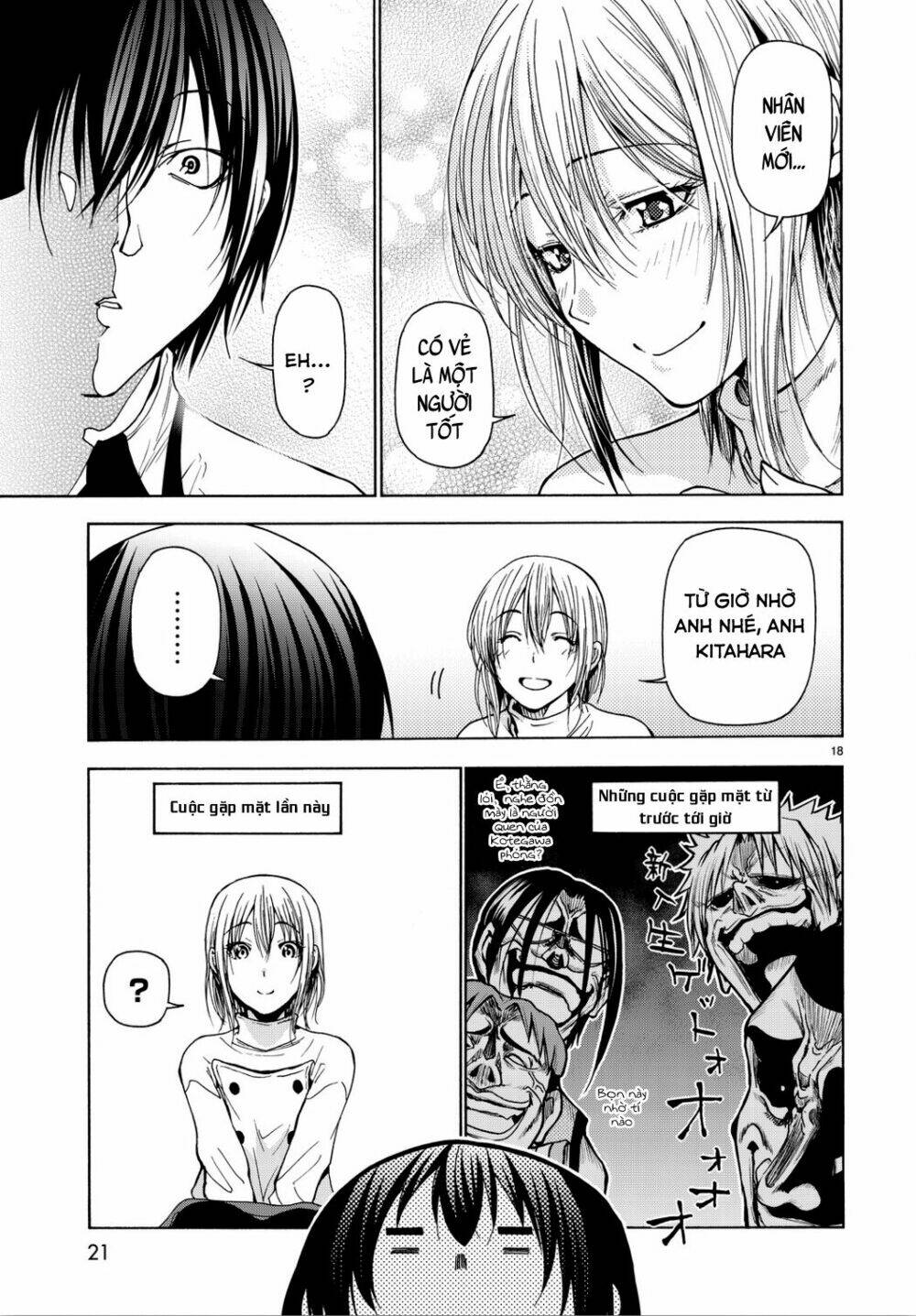 Cô Gái Thích Lặn - Grand blue: Chapter 34