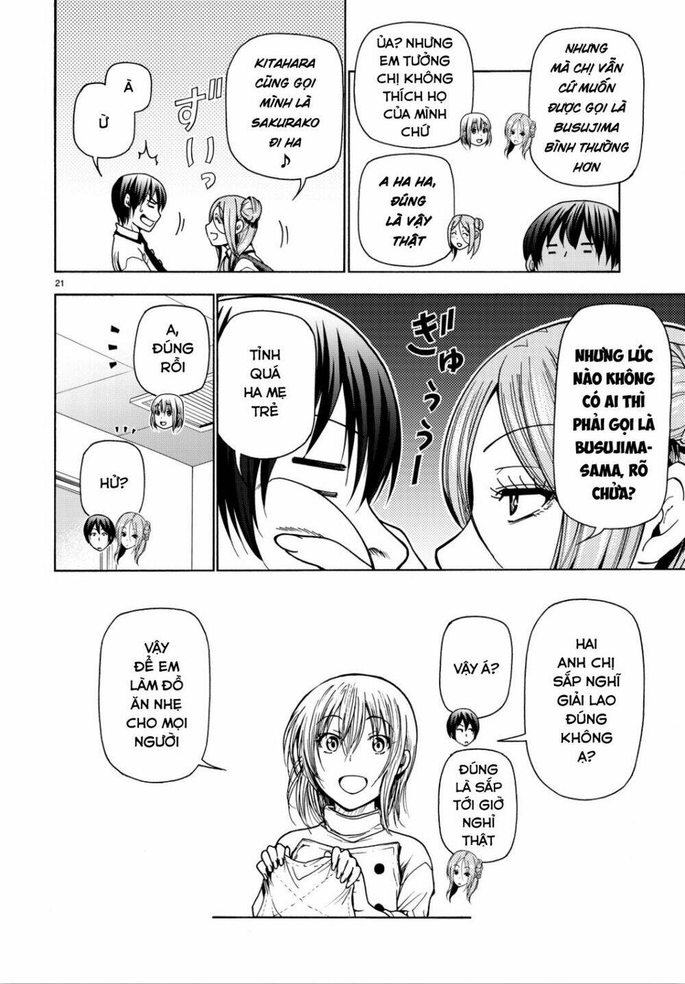 Cô Gái Thích Lặn - Grand blue: Chapter 34