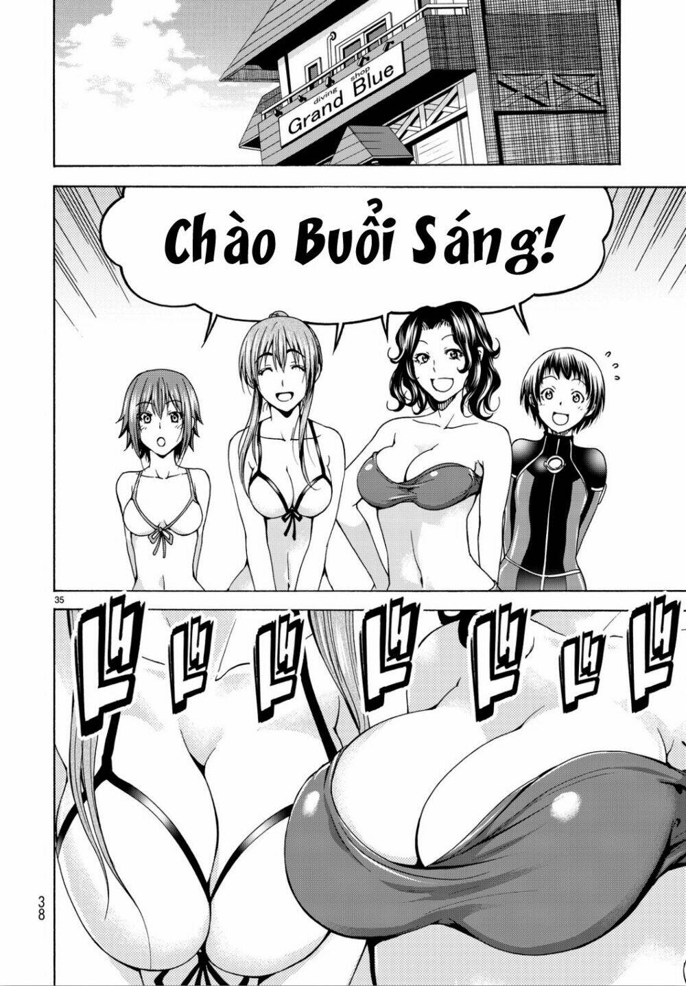 Cô Gái Thích Lặn - Grand blue: Chapter 34