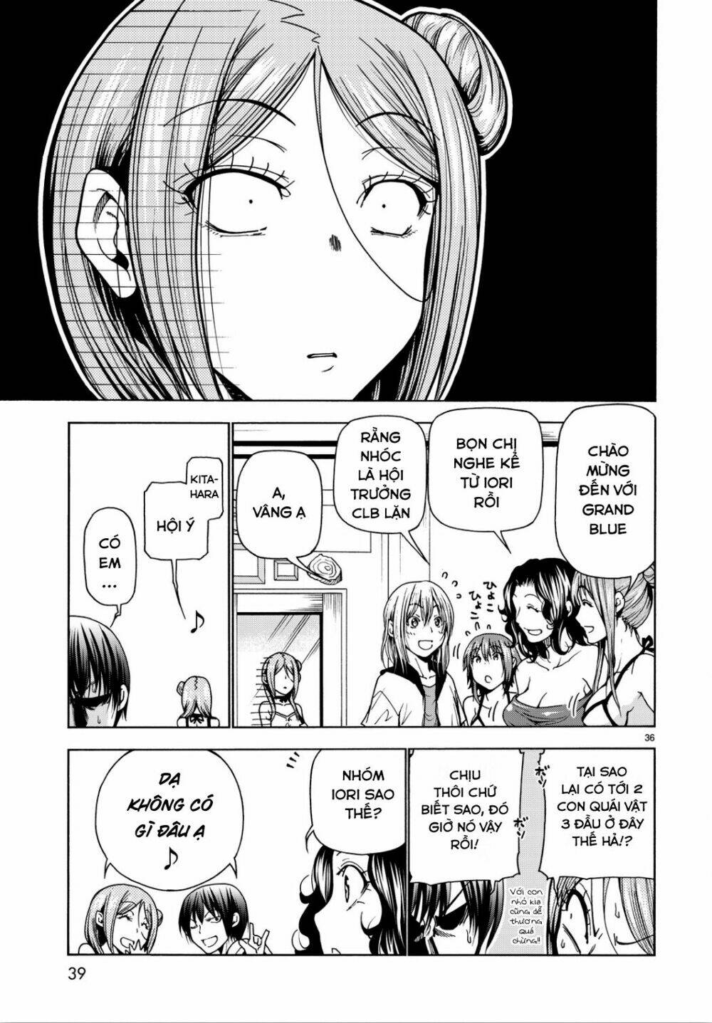 Cô Gái Thích Lặn - Grand blue: Chapter 34