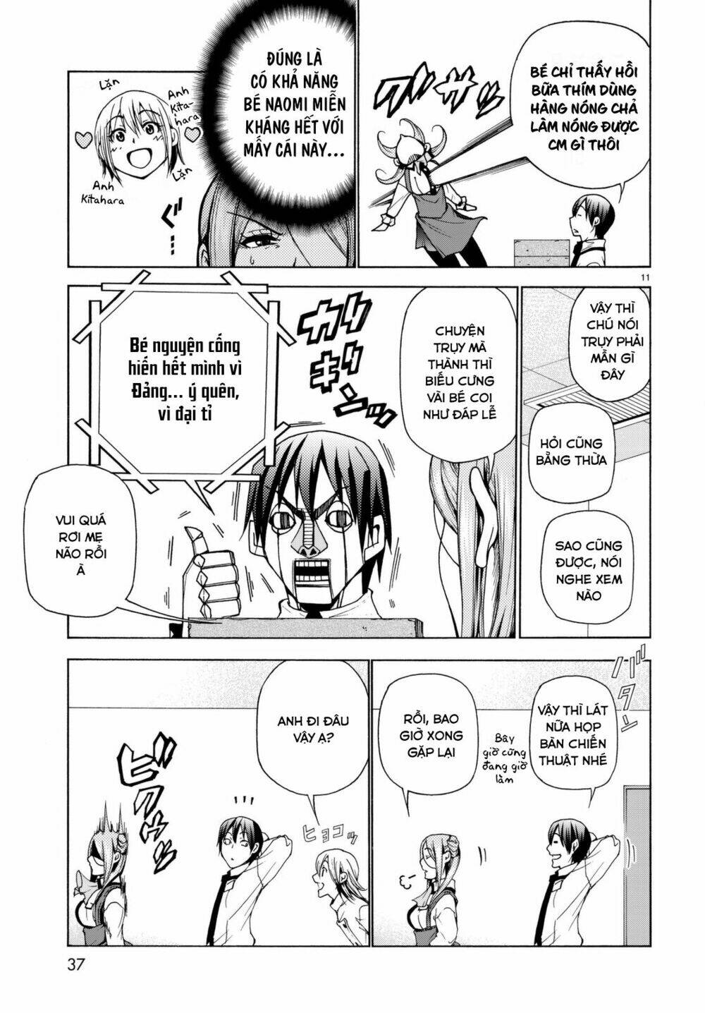 Cô Gái Thích Lặn - Grand blue: Chapter 37