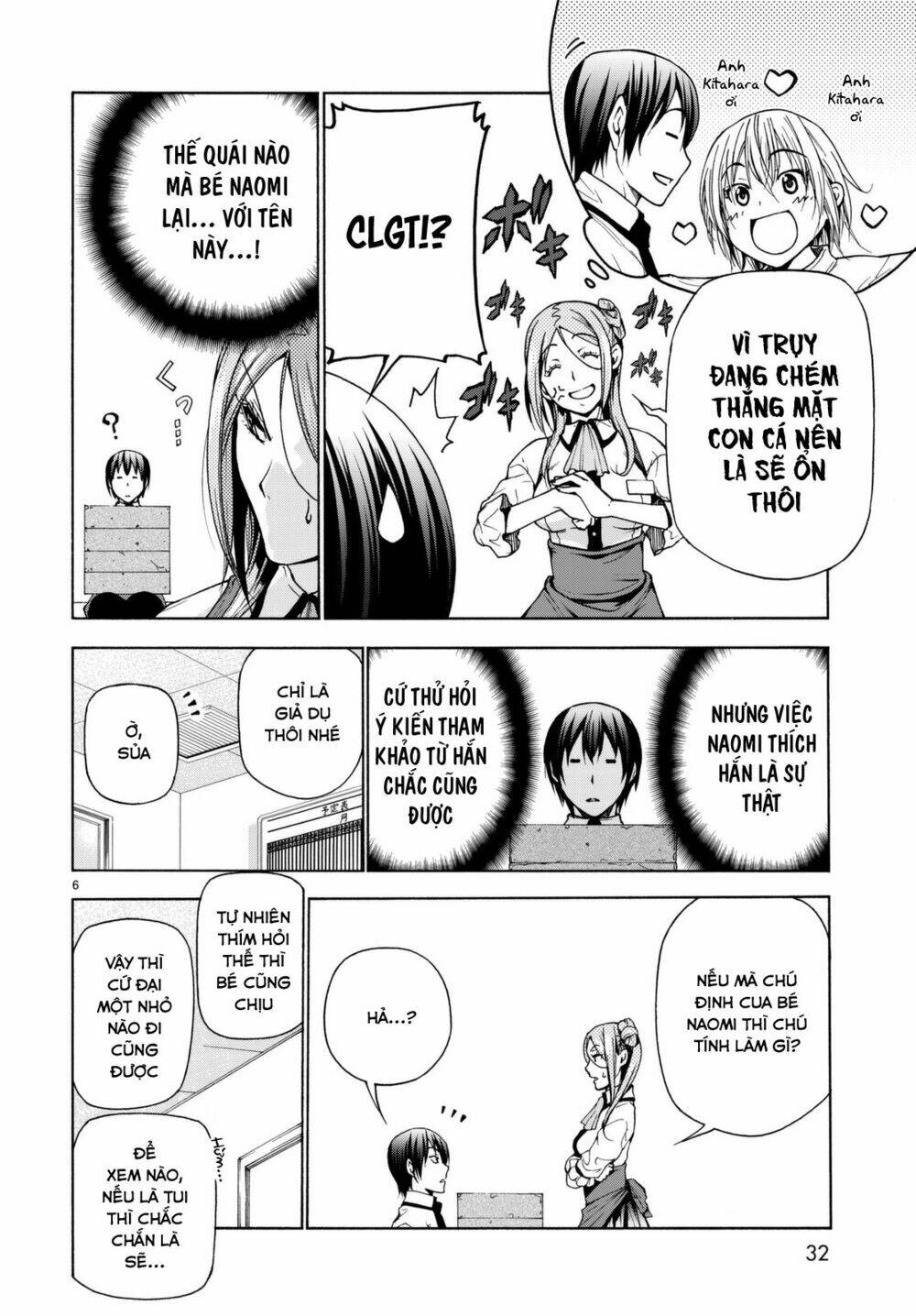 Cô Gái Thích Lặn - Grand blue: Chapter 37