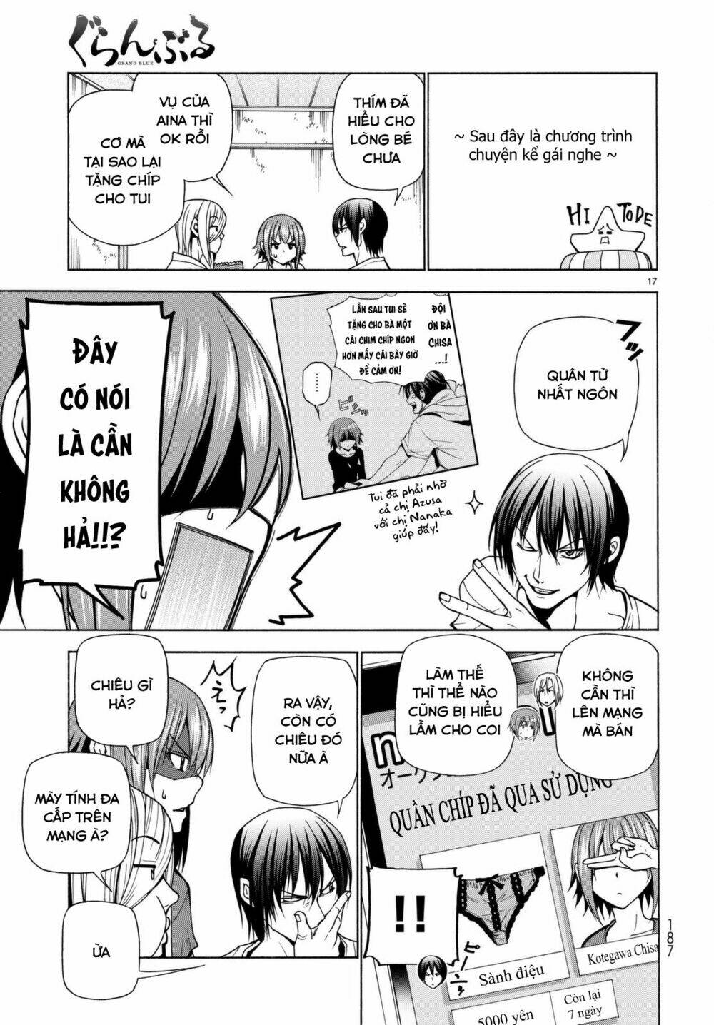 Cô Gái Thích Lặn - Grand blue: Chapter 39