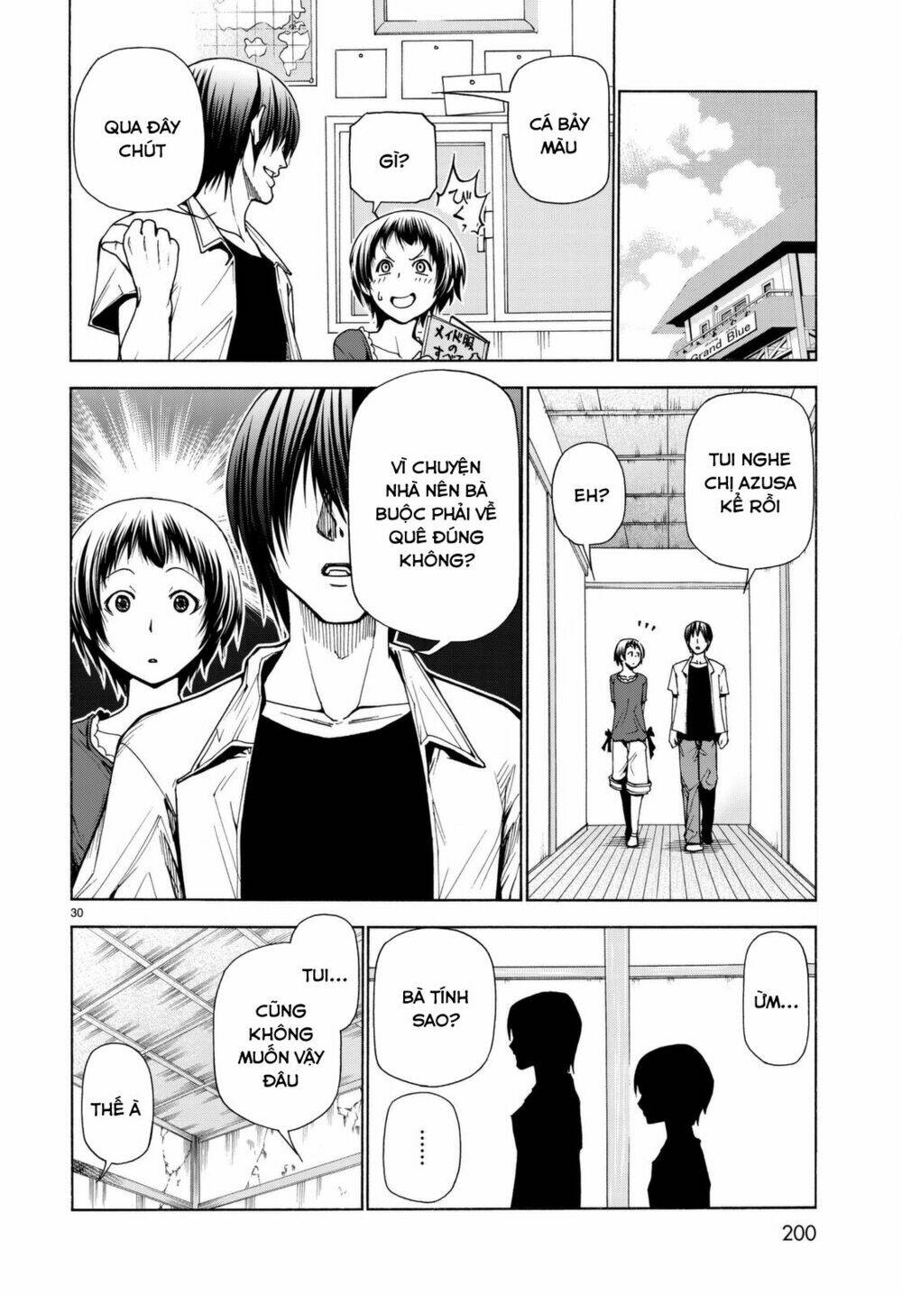 Cô Gái Thích Lặn - Grand blue: Chapter 39