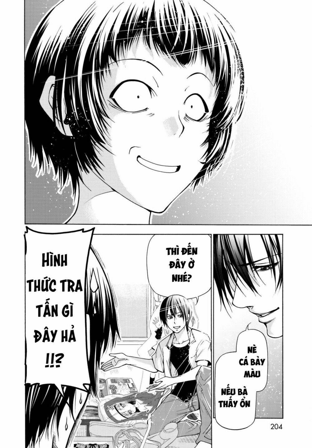 Cô Gái Thích Lặn - Grand blue: Chapter 39