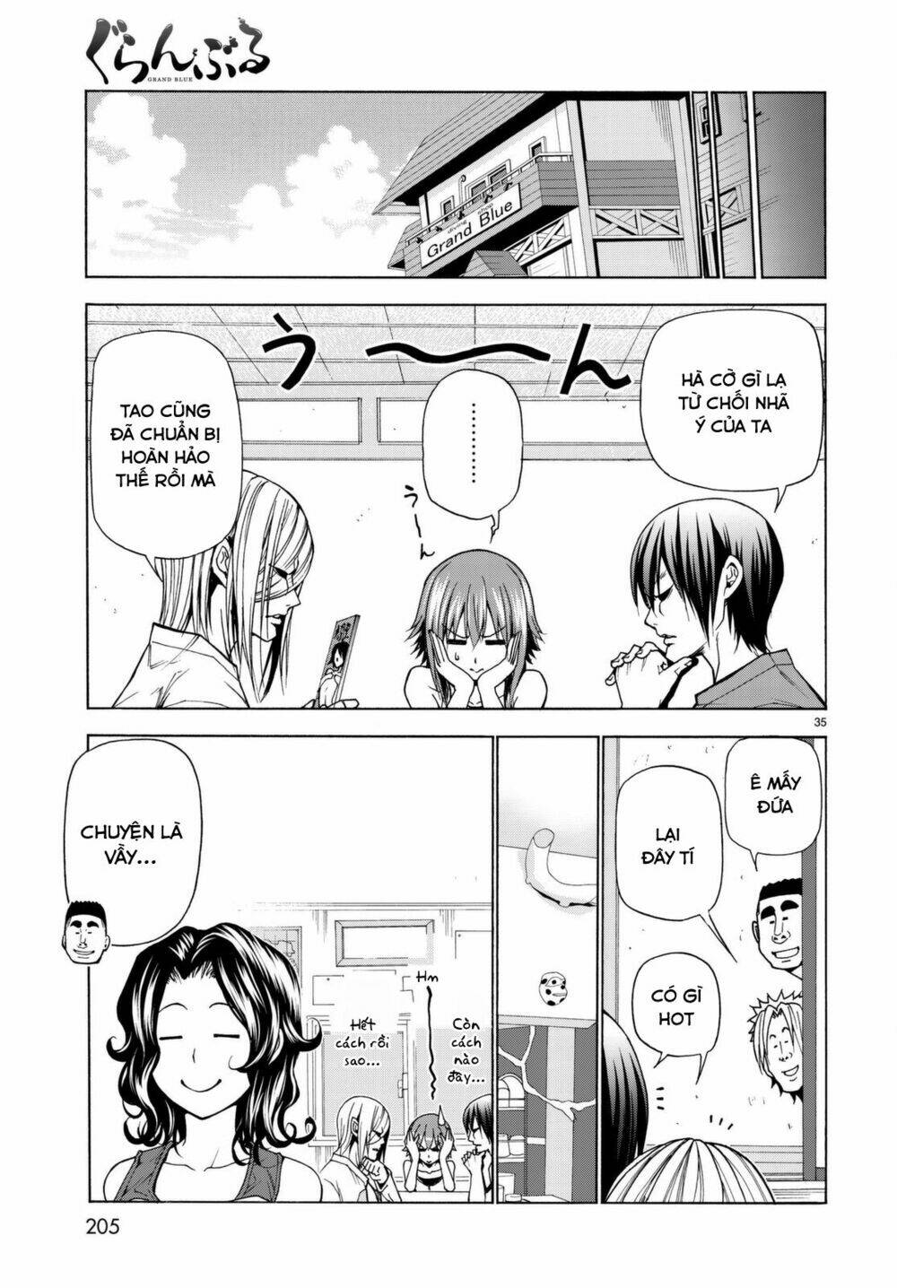 Cô Gái Thích Lặn - Grand blue: Chapter 39