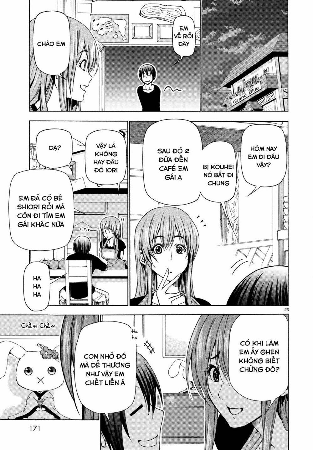 Cô Gái Thích Lặn - Grand blue: Chapter 41.5