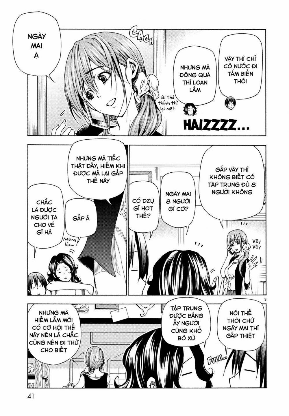 Cô Gái Thích Lặn - Grand blue: Chapter 41