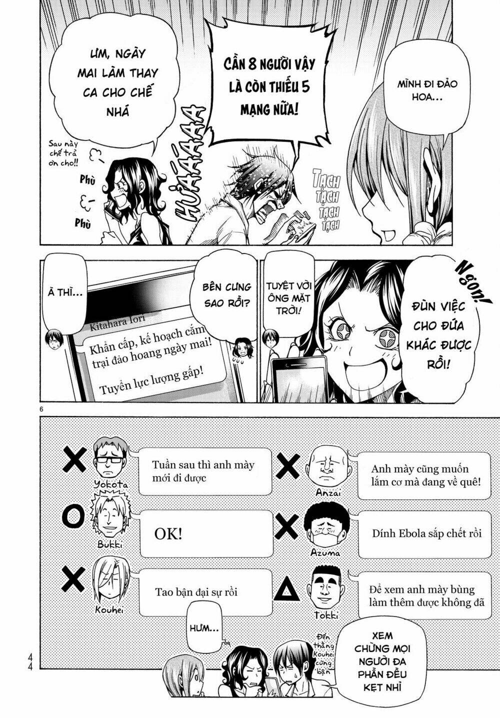 Cô Gái Thích Lặn - Grand blue: Chapter 41