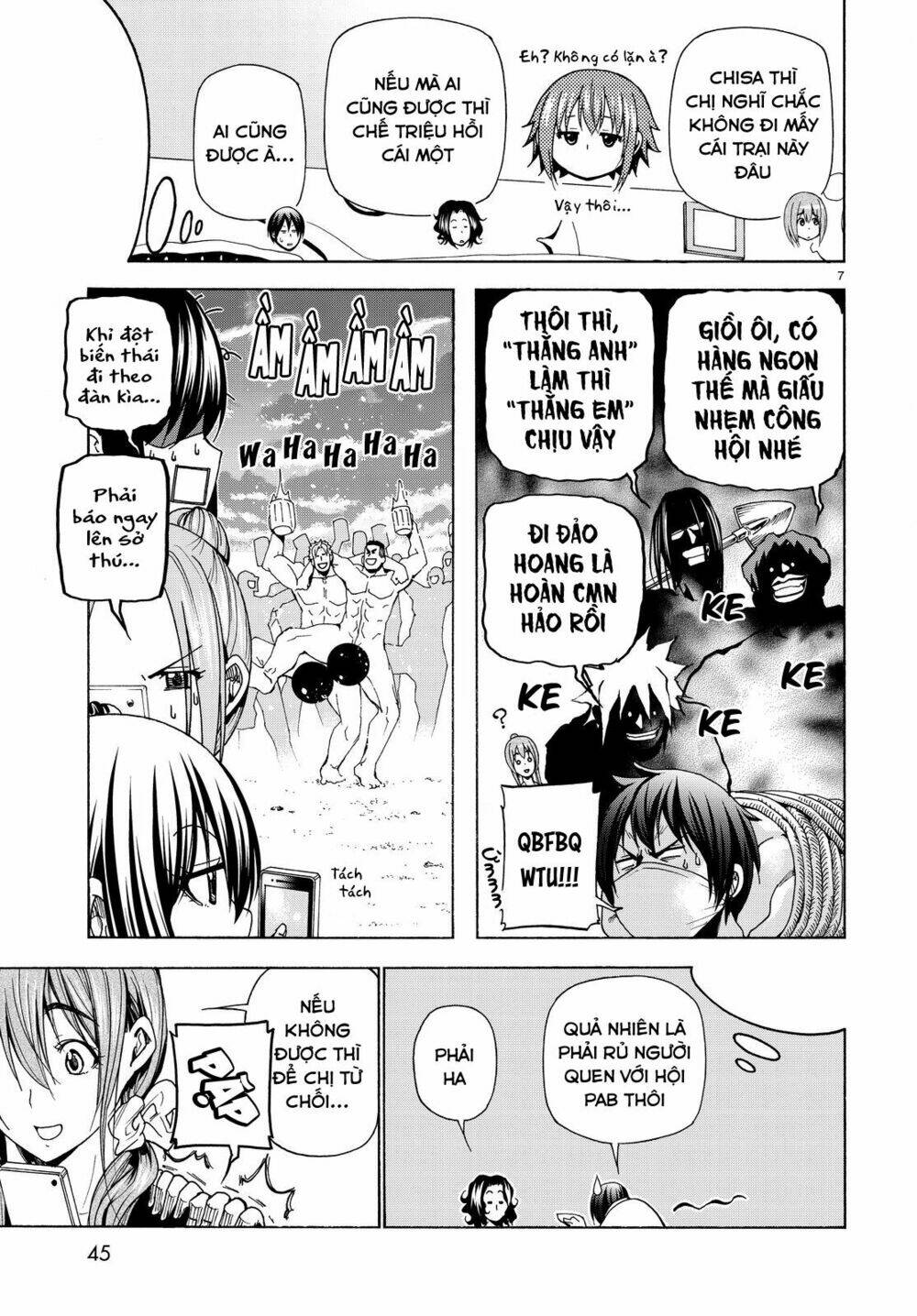 Cô Gái Thích Lặn - Grand blue: Chapter 41