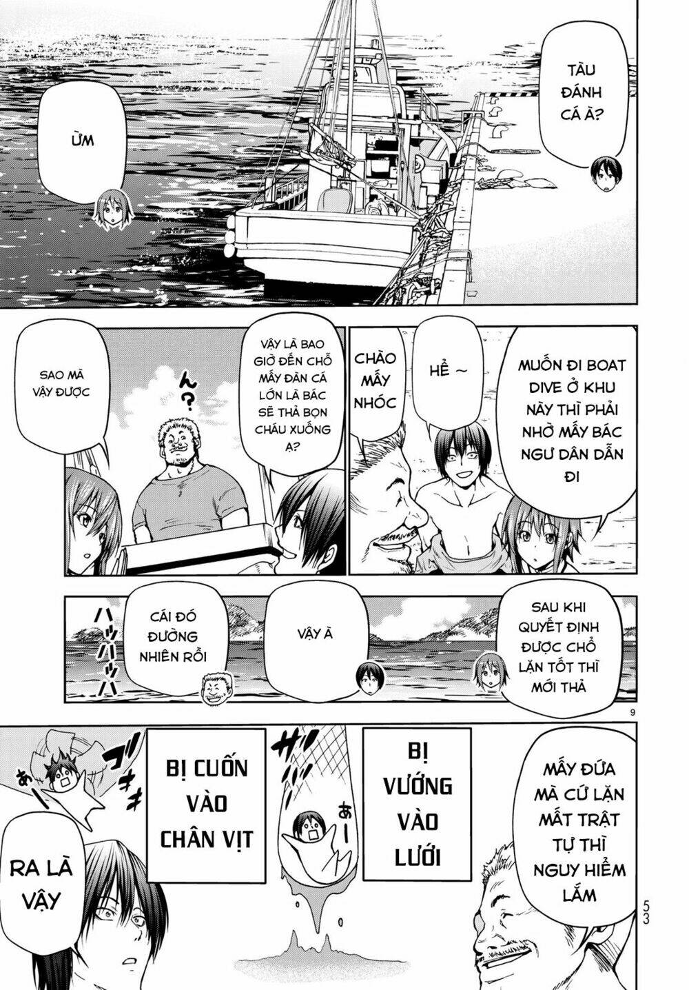 Cô Gái Thích Lặn - Grand blue: Chapter 45