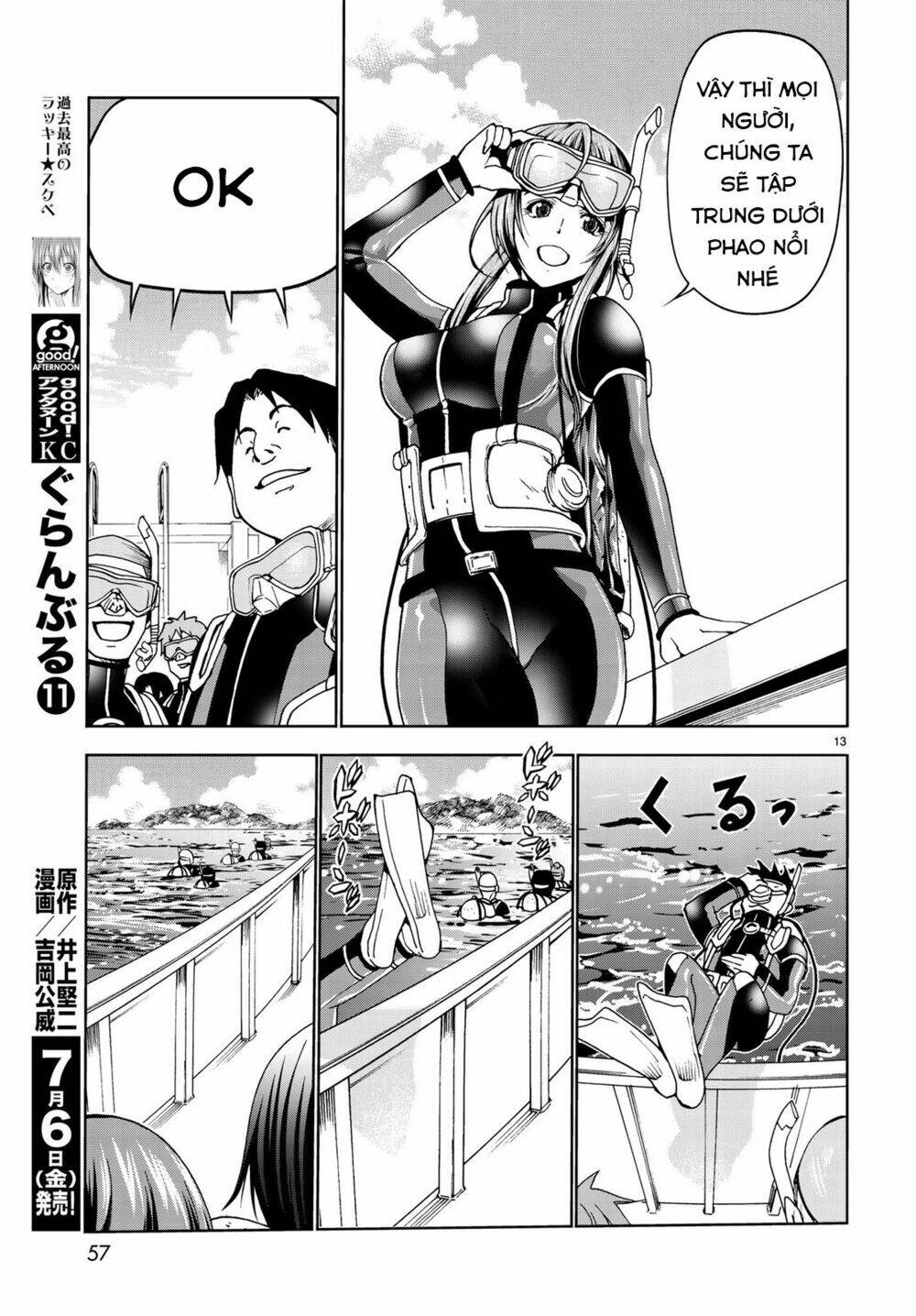 Cô Gái Thích Lặn - Grand blue: Chapter 45