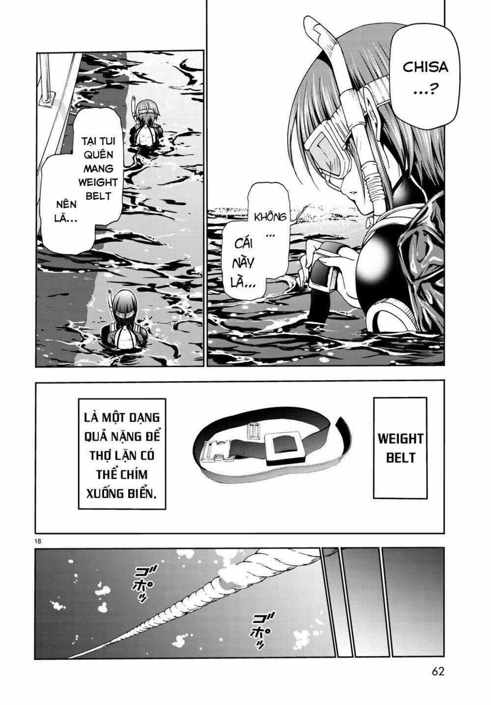 Cô Gái Thích Lặn - Grand blue: Chapter 45