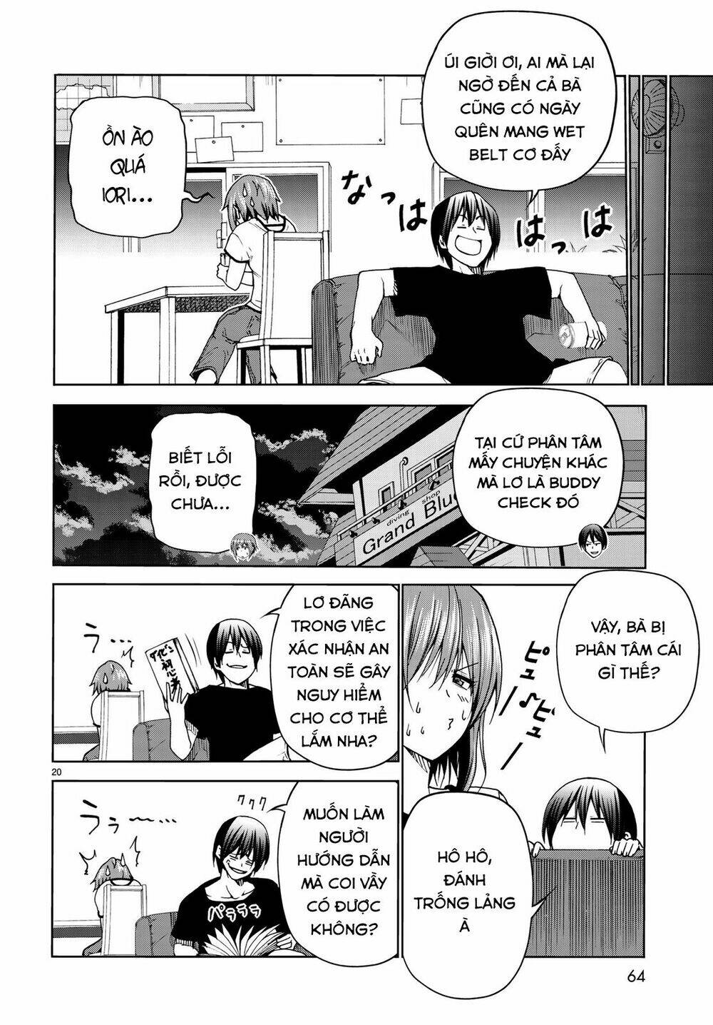 Cô Gái Thích Lặn - Grand blue: Chapter 45