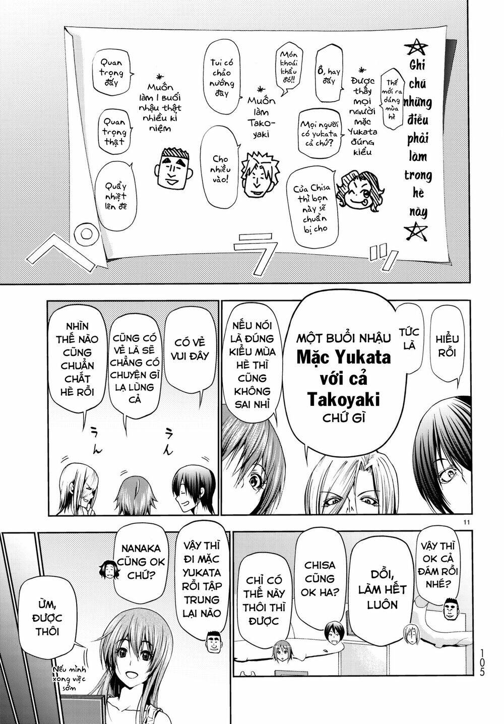 Cô Gái Thích Lặn - Grand blue: Chapter 46