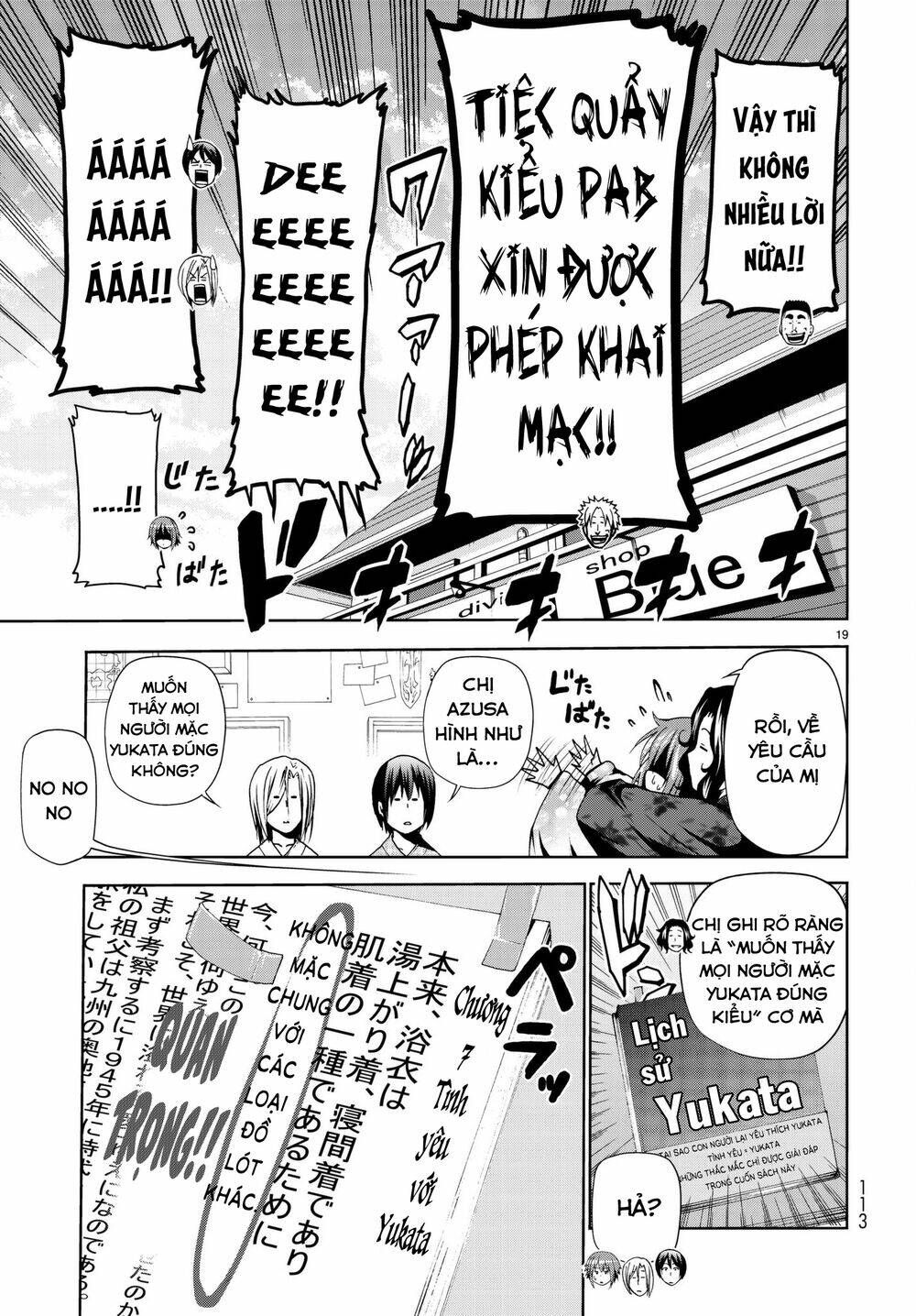 Cô Gái Thích Lặn - Grand blue: Chapter 46