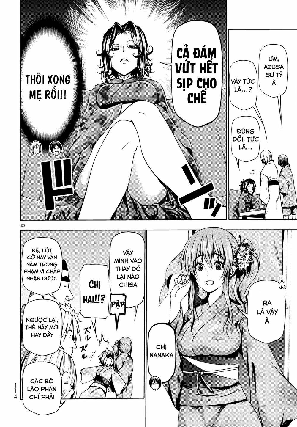 Cô Gái Thích Lặn - Grand blue: Chapter 46