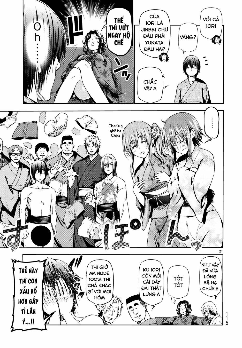 Cô Gái Thích Lặn - Grand blue: Chapter 46