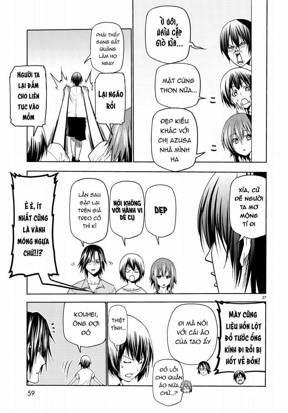 Cô Gái Thích Lặn - Grand blue: Chapter 52