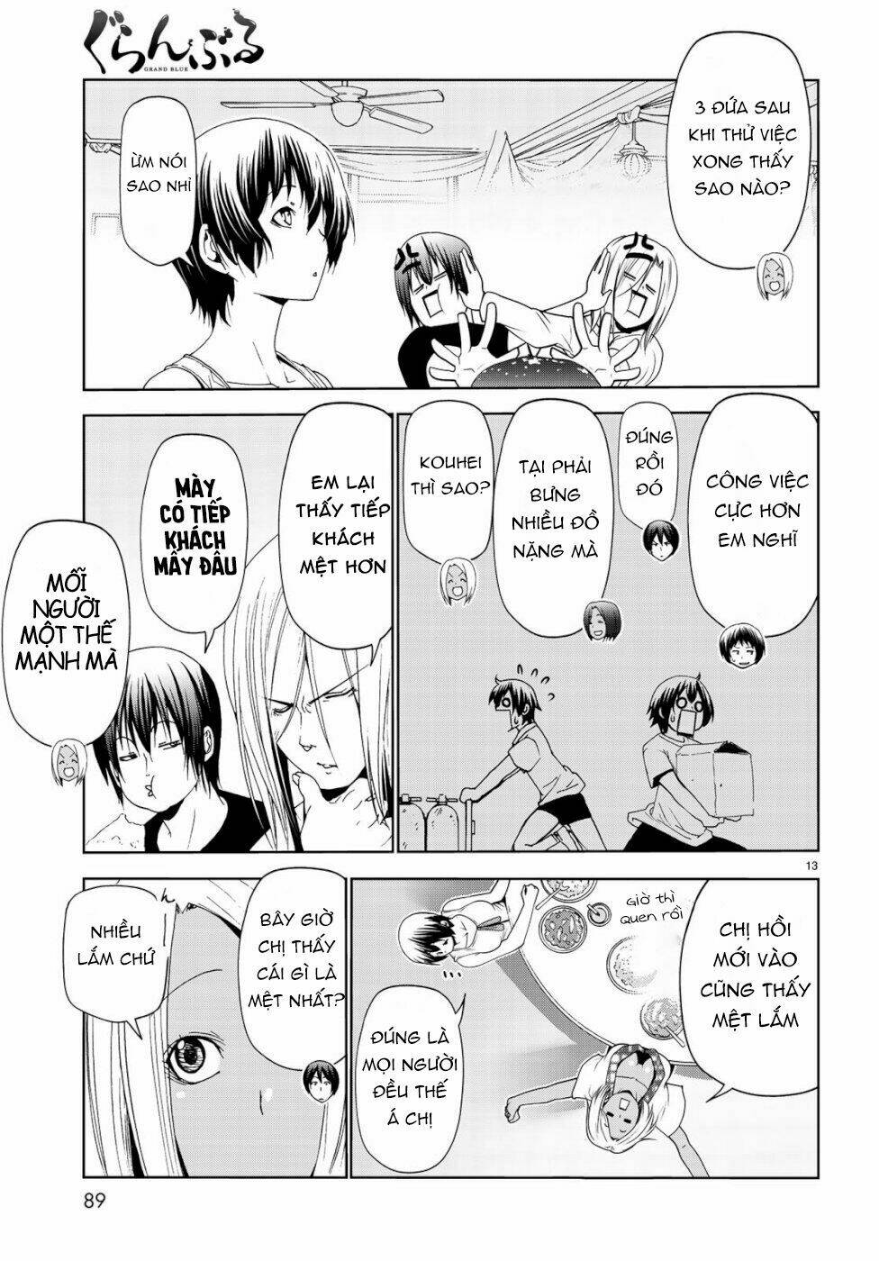Cô Gái Thích Lặn - Grand blue: Chapter 56