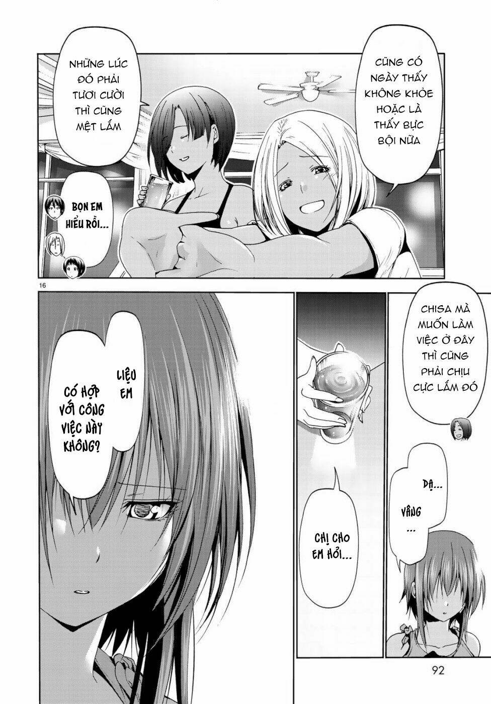 Cô Gái Thích Lặn - Grand blue: Chapter 56